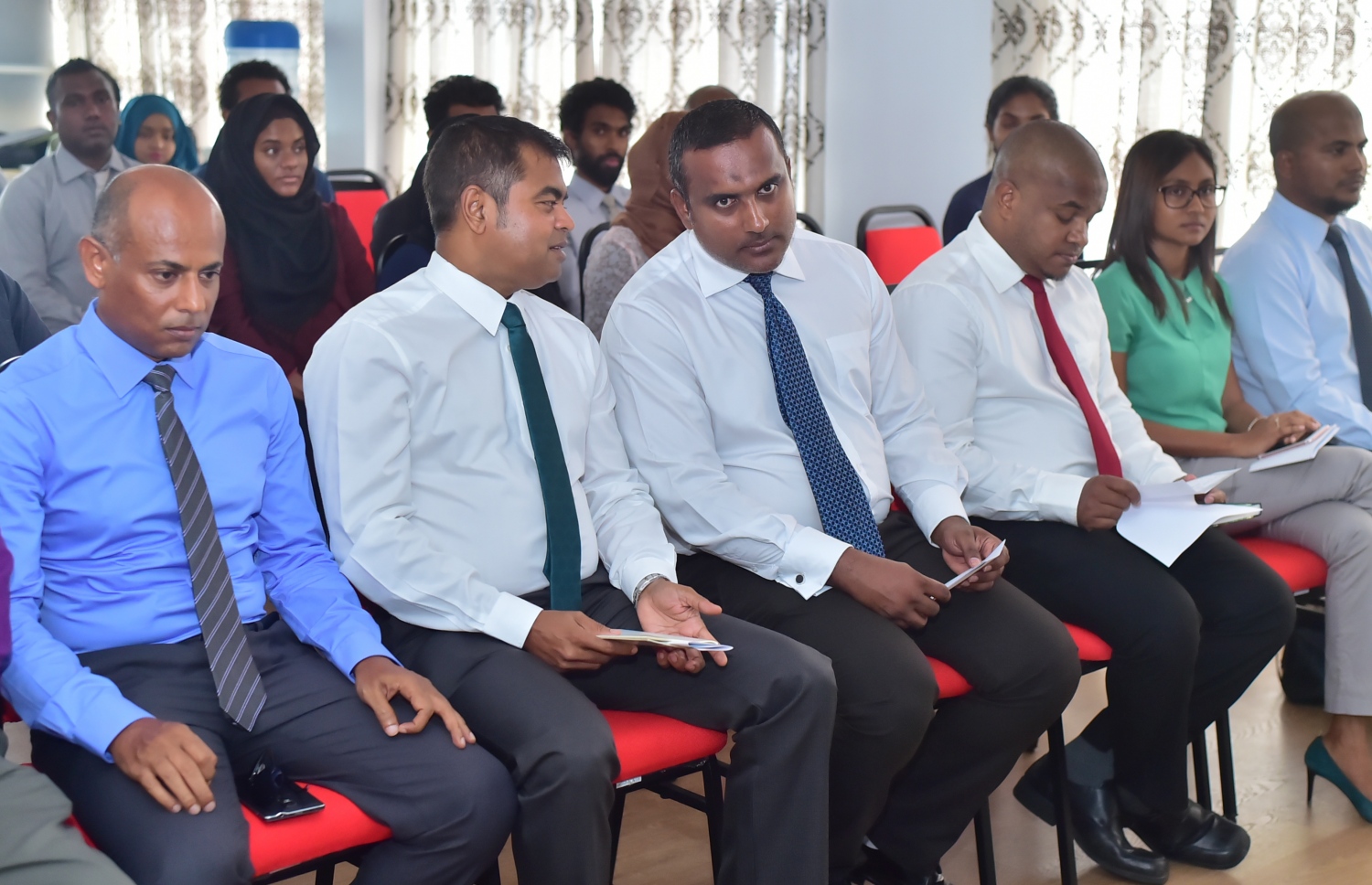 ކޯލް އެންޑް ޕިކަޕް ސާވިސްގެ ހިދުމަތް ތައާރަފްކުރުމަށް ބޭއްވި ރަސްމިއްޔާތު. މި ހިދުމަތް ދޭނީ ވަކި ގަޑިތަކެއްގައި.- ފޮޓޯ: މުހައްމަދު ޝަރުހާން/ މިހާރު