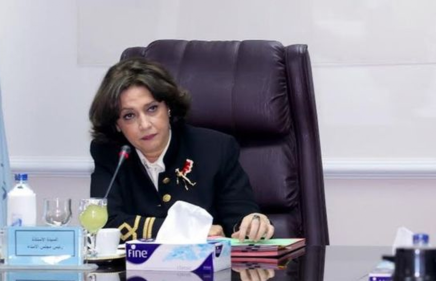 މިސްރު ރޭޑިއޯ އާއި ޓީވީ ޔޫނިއަންގެ އިސް ވެރިޔާ ސަފާ ހަގާޒީ އަކީ ވެސް އެއް ޒަމާނެއްގައި ޓީވީ ޕްރެޒެންޓަރެއް. --ފޮޓޯ:އީއާރުޓީޔޫ