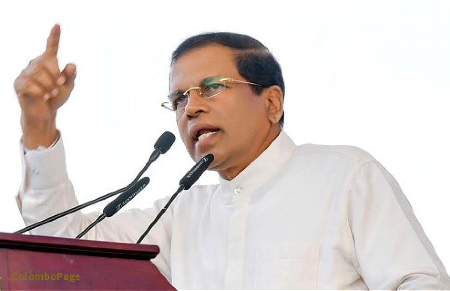 ރައީސް ސިރިސޭނާ: ފާޑު ކިޔުންތައް ބަލައިގަންނާނެ ކަމަށް ވިދާޅުވި.