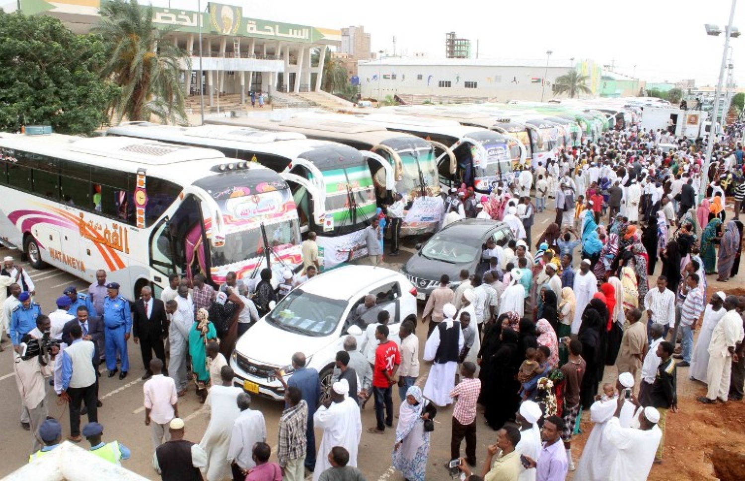 ސޫދާނުން މި އަހަރު ހައްޖަށް ދާ މީހުން ފުރަން ތައްޔާރުވެފައި. --ފޮޓޯ:އޭއެފްޕީ