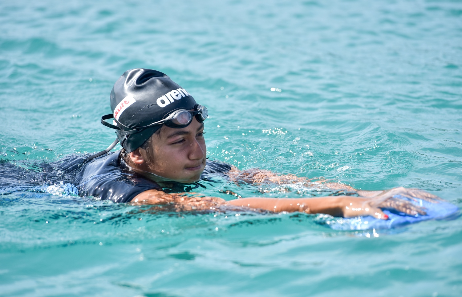 މާލެ: އޮގަސްޓް 25، 2016: އޮލިމްޕިކް ކޮމިޓީގެ ސެކްރެޓަރީ ޖެނެރަލް އަހުމަދު މަރުޒޫގު (މަރޭ) ކުރެއްވި "ޓްރެއިނިން ވިތު އެމްވީ ޗެމްޕްސް" ޗެލެންޖުގައި، ސަޖަން ފަތަނީ. --ފޮޓޯ: ނިޝާން އަލީ/ މިހާރު