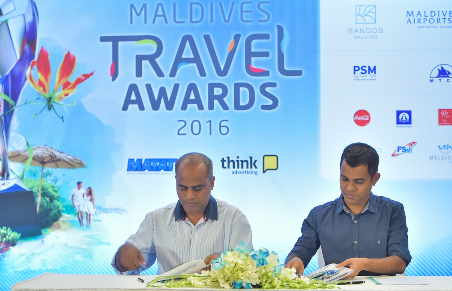 މަޓާޓޯ ޓްރެވަލް އެވޯޑުގެ ޕާޓްނަރުންނާއެކު އެއްބަސްވުމުގައި ސޮއިކުރުން