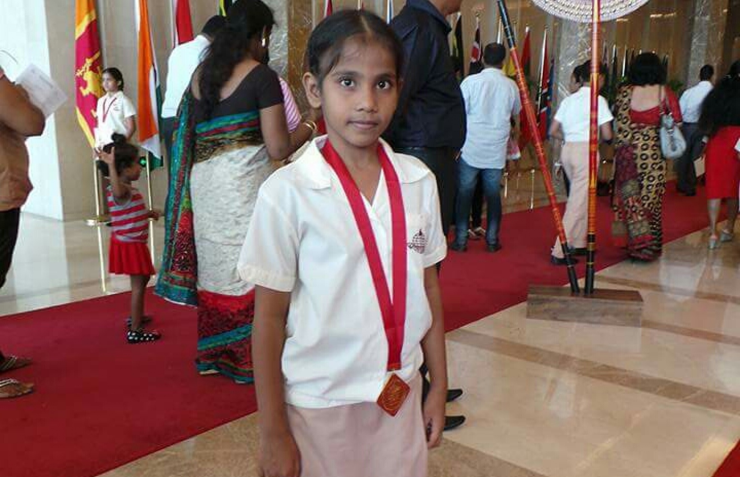 އުމުރުން 8 އަހަރުގައި މެލޭޝިއާ މުބާރާތަކުން އެއް ވަނަ ހޯދި ރާއްޖޭގެ ޓީޓީ ތަރި ދީމާ.