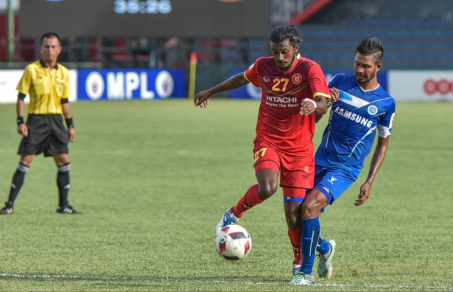 ނިއުގެ ފާރޫގު (ކ) ކައިިރިން ވިކްޓަރީގެ ރިސްވާން ބޯޅަ ހިފައިގެންދަނީ.-- ފޮޓޯ: ނިޝާން އަލީ/ މިހާރު