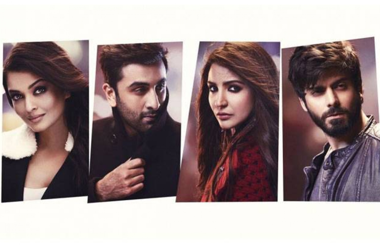 "އޭ ދިލް ހެ މުޝްކިލް"ގައި މުހިއްމު ބައިތައް އަދާކުރާ ތަރިން: ފަވާދު، އަނުޝްކާ، ރަންބީރު އަދި އައިޝްވަރިޔާ