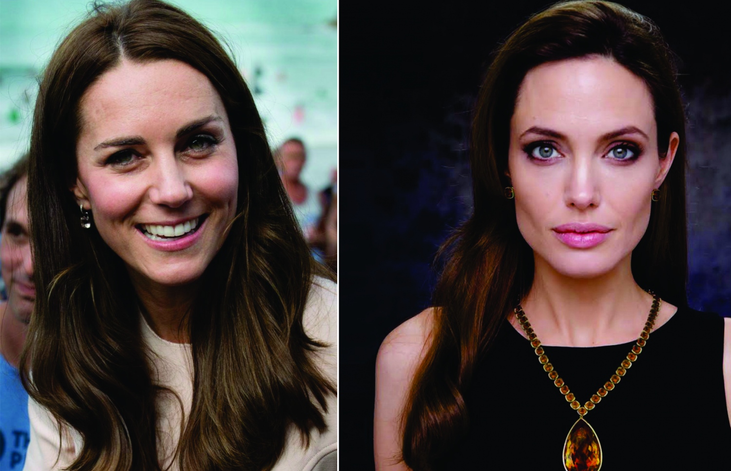 އެންޖެލީނާ ޖޮލީގެ ކޮލާއި ކޭޓް މިޑްލްޓަންގެ ނޭފަތް ގިނަ ބަޔަކަށް ރީތި