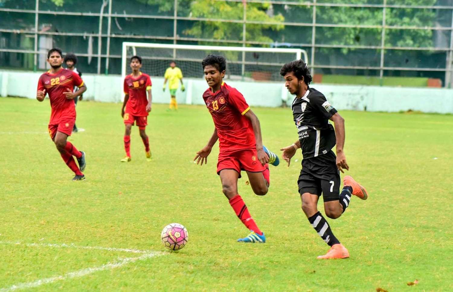 ވިކްޓަރީ އާއި އީގަލްސް ކުޅުނު މެޗުގެ ތެރެއިން.-- ފޮޓޯ: އީގަލްސް