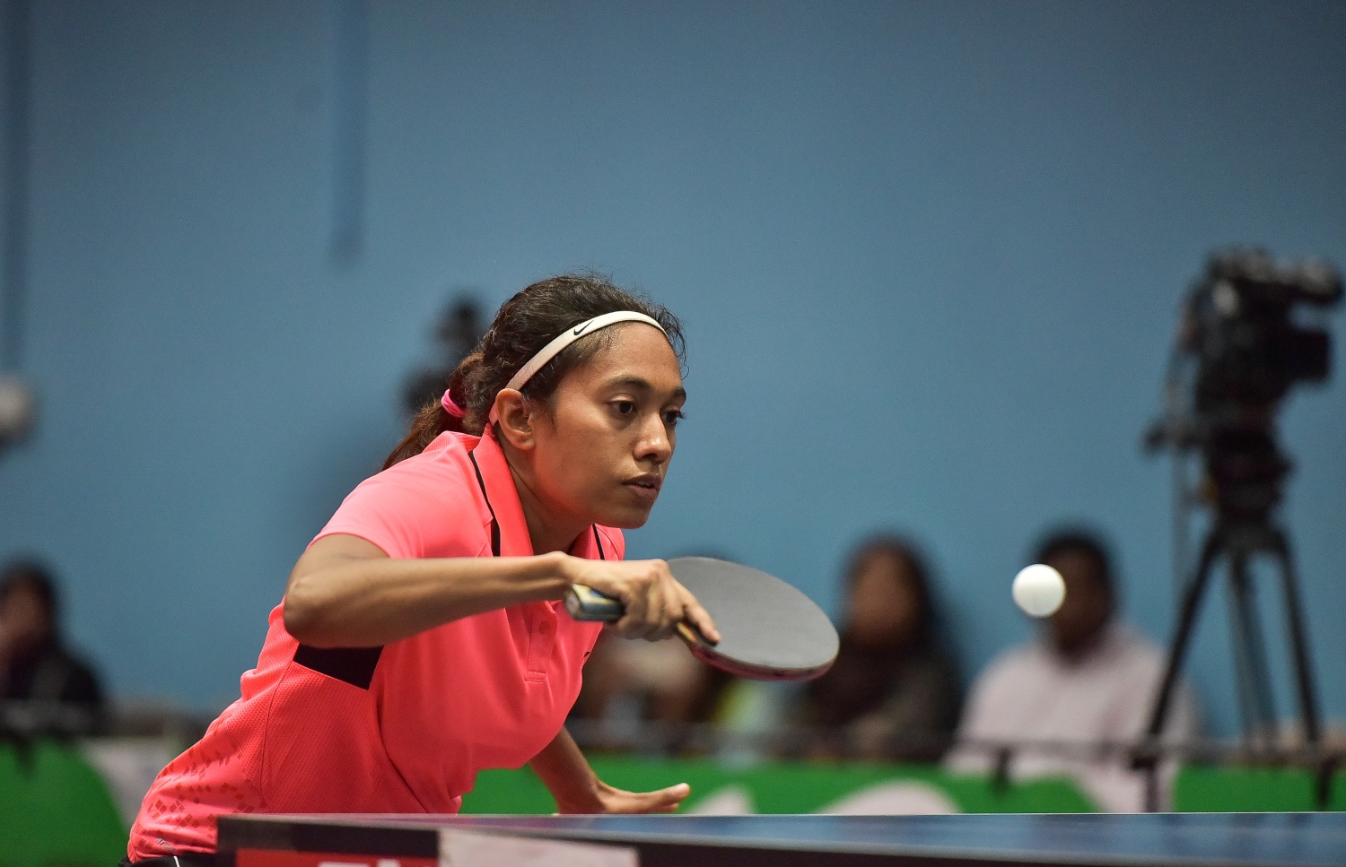 މުއީނާ ގައުމީ ފައިނަލުގައި ކުޅެނީ. -- ފޮޓޯ: ނިޝާން އަލީ/މިހާރު