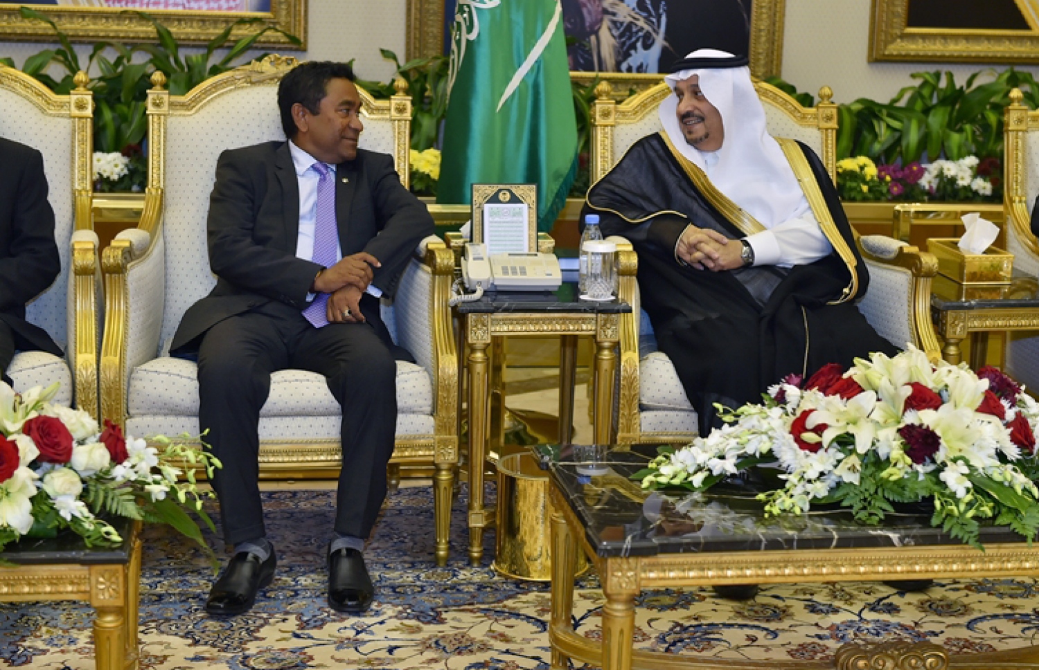 ރައީސް ޔާމިން ސައުދީ އަރަބިއްޔާއަށް ވަޑައިގަތުން