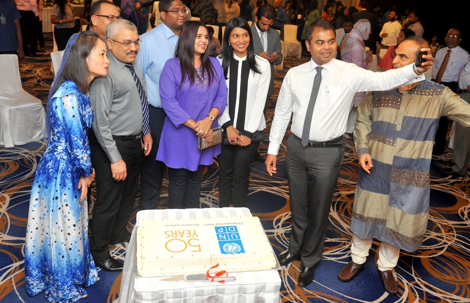 ޔޫއެންޑީޕީ އަށް 50 އަހަރު ފުރުން ފާހަގަ ކުރުން