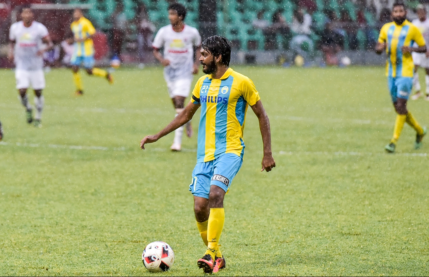 ވެލެންސިއާގެ ސަޑޭ: މިއަދުގެ މެޗަކީ އޭނާ މި ސީޒަނުގައި އެންމެ ރަނގަޅު ކުޅުމެއް ދެއްކި މެޗު.-- ފޮޓޯ: ނިޝާން އަލީ/ މިހާރު