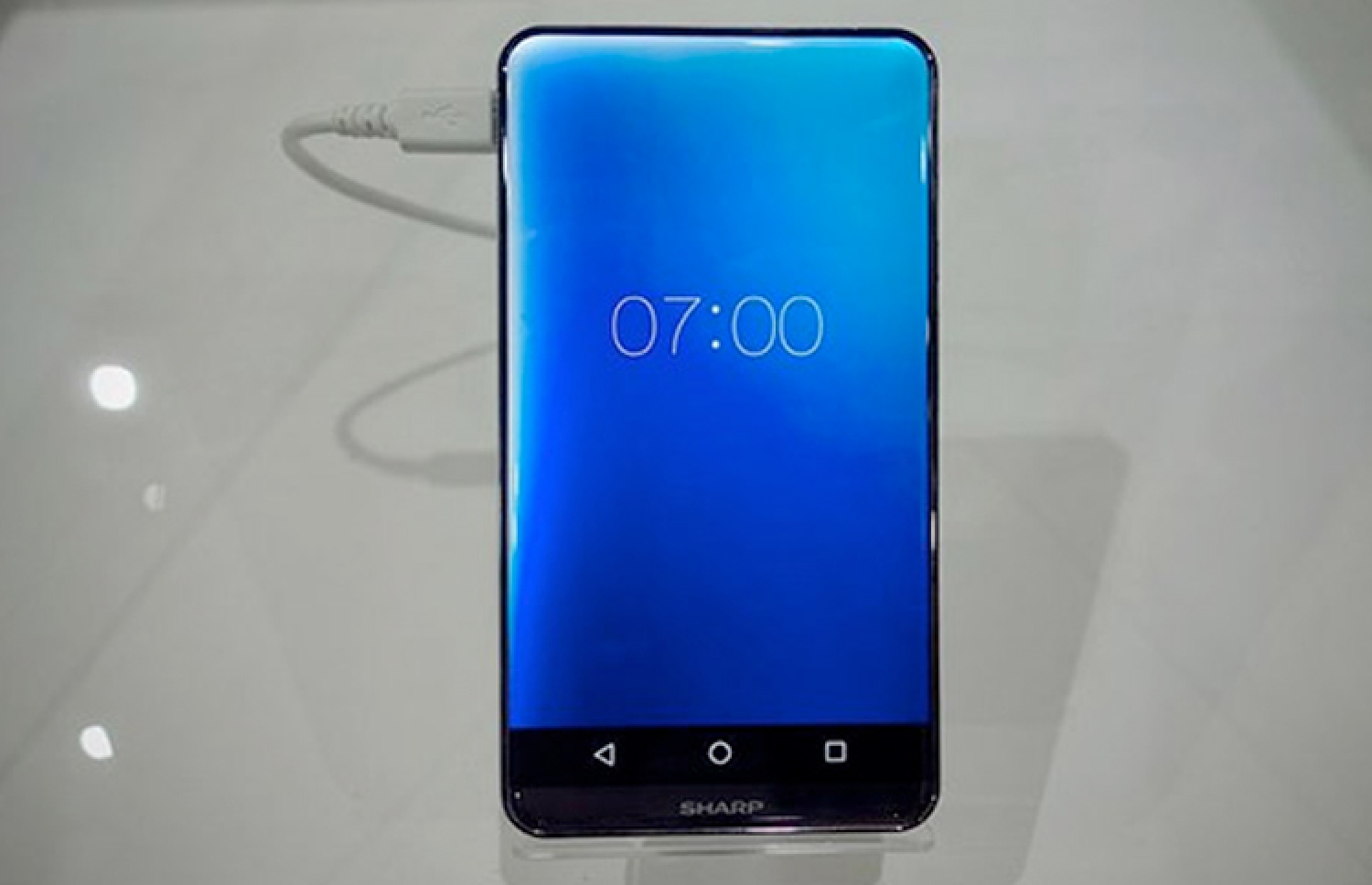 ޝާޕް ދާރަ ނެތް ޑިސްޕްލޭ ޓެކްނޮލޮޖީ: ސްކްރީން ޓެކްނޮލޮޖީ ދައްކާލަން ކޮށްފައި ހުރި ޑިޒައިނެއް