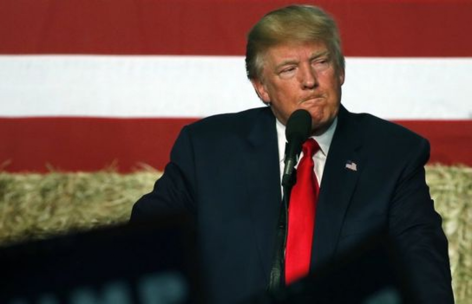 ޑޮނަލްޑް ޓްރަމްޕް ވަނީ އެފްބީއައި އަށް ތައުރީފް ކުރައްވާފައި. --ފޮޓޯ:އޭޕީ