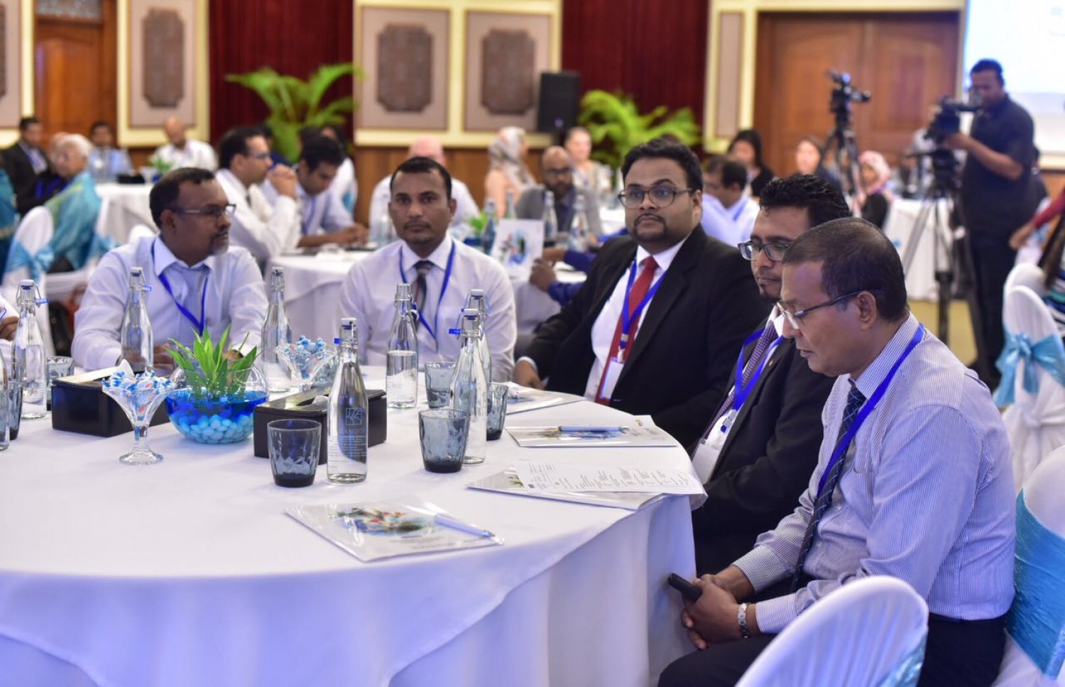 މިދިޔަ މަހު މާޓާޓޯ އިން ބޭއްވި ޓެރެވަލް ކޮންފަރެންސްގައި އެ ޖަމިއްޔާގެ އިސް ވެރިން ބައިވެރިވެވަޑައިގަންނަވަނީ.-- ފައިލް ފޮޓޯ: ހުސެން ޝަޔާހު/ މިހާރު