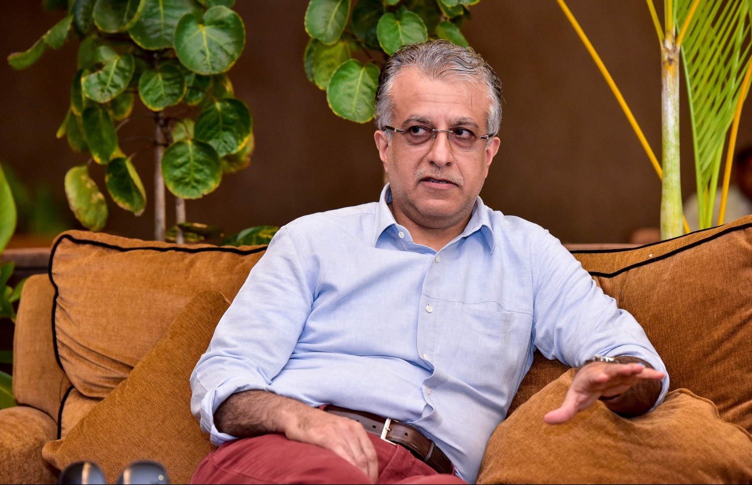 އޭއެފްސީގެ ރައީސް ޝެއިހް ސަލްމާން 2016 ވަނަ އަހަރު ރާއްޖެ އަށް ކުރެއްވި ދަތުރުފުޅުގެ ތެރެއިން. -- ފޮޓޯ: ނިޝާން އަލީ/ މިހާރު