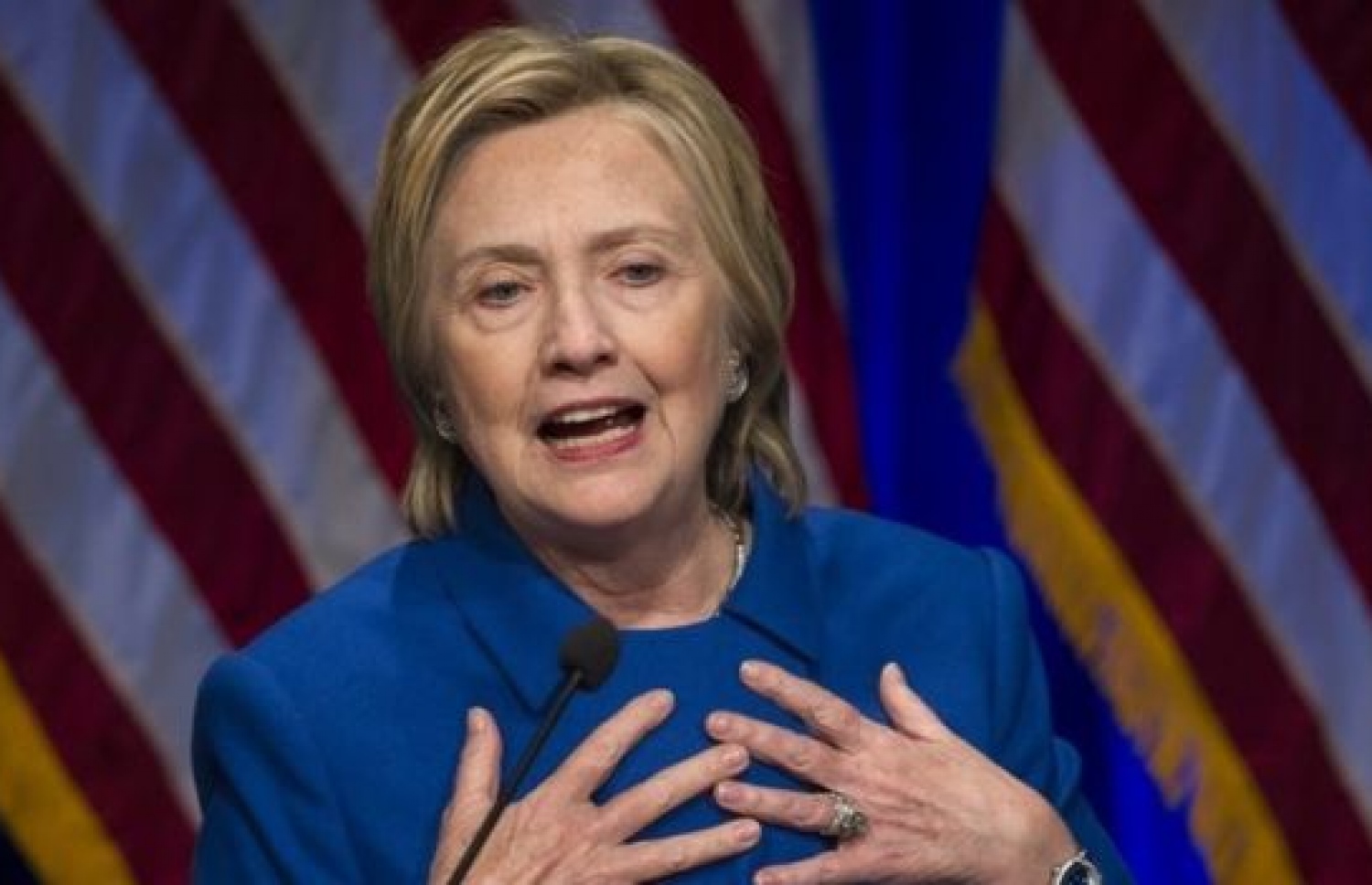 ހިލަރީ ކްލިންޓަން: ނާކާމިޔާބުވީ އިލެކްޓޯރަލް ވޯޓުން. --ފޮޓޯ:އޭޕީ