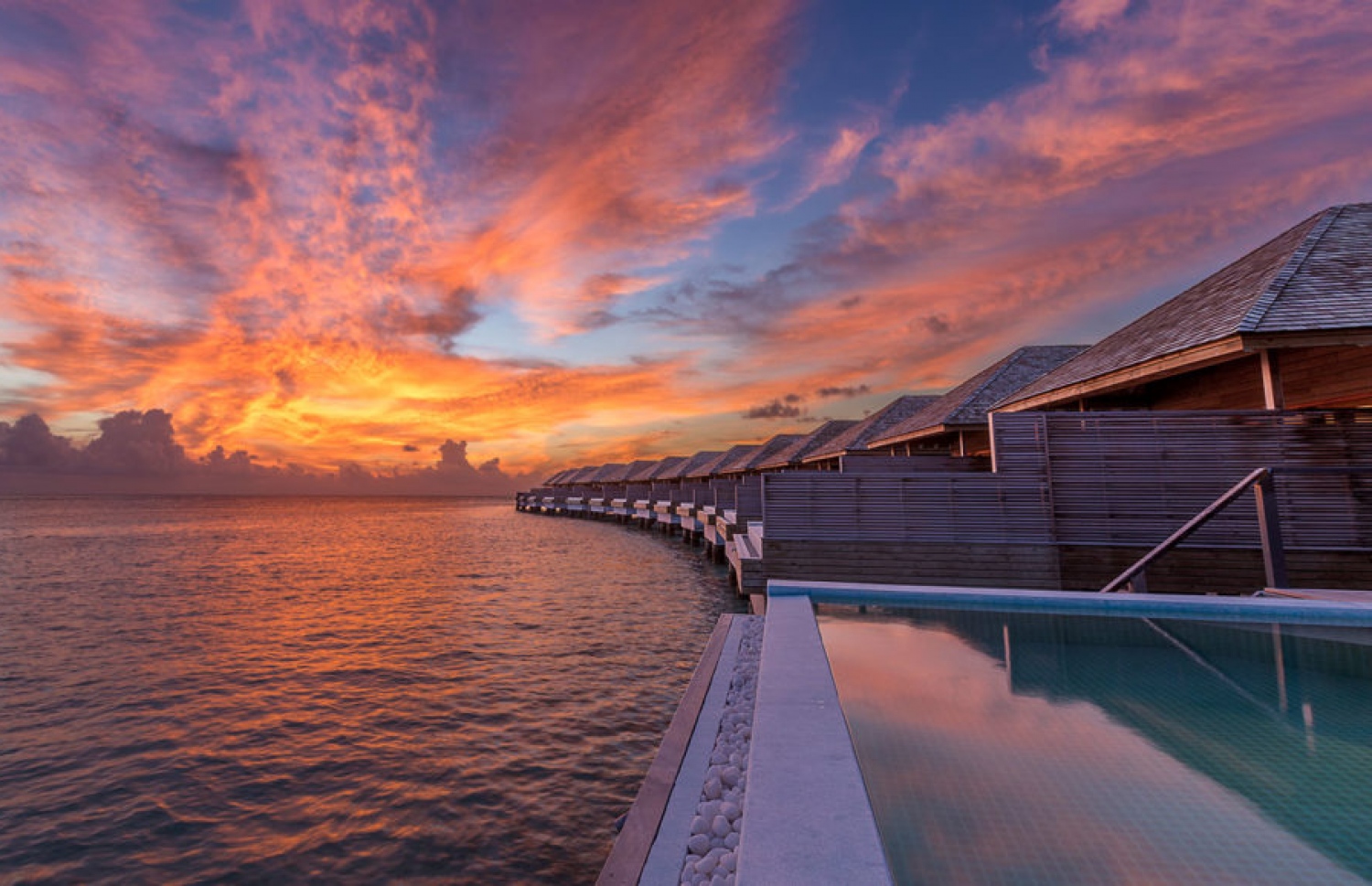 ހުރަވަޅި ރިސޯޓުގެ މޫދު ކޮޓަރިތަކެއް.-- ފޮޓޯ: ހުރަވަޅި ރިސޯޓް