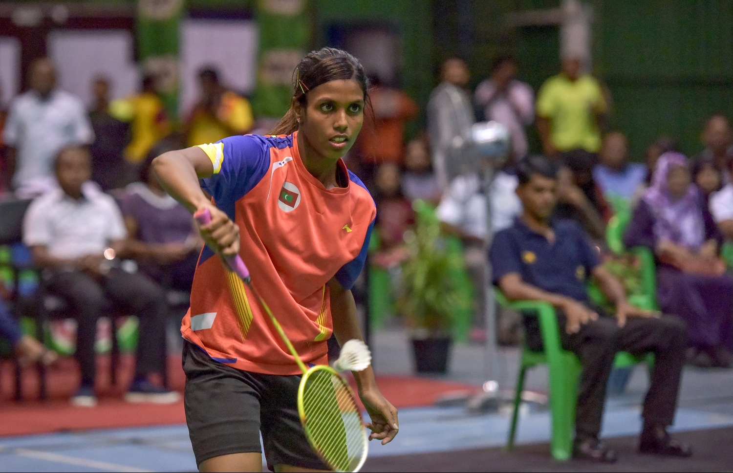 މިކްސް ޑަބަލްސް ފައިނަލު މެޗުގެ ތެރެއިން މައިސާ.-- ފޮޓޯ: ނިޝާން އަލީ/ މިހާރު