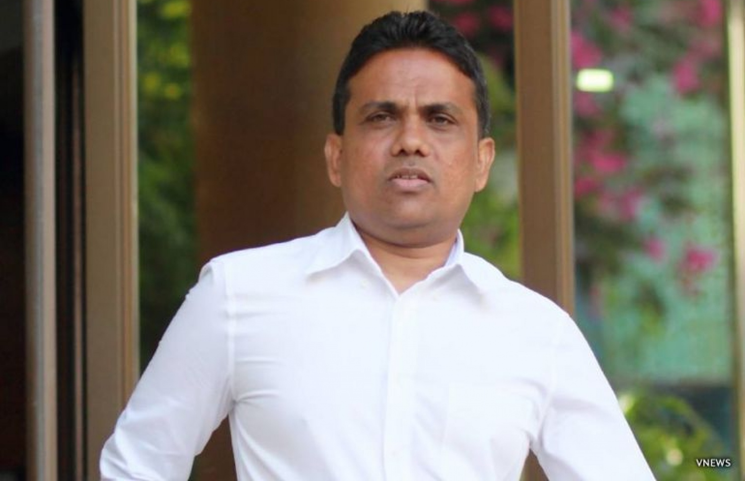 ނިއުގެ ޗެއާމަންގެ މަގާމަށް ވަޑައިގަންނަވަން މަސައްކަތްކުރައްވާ ޒިޔާދު. --ފޮޓޯ: ވީނިއުސް