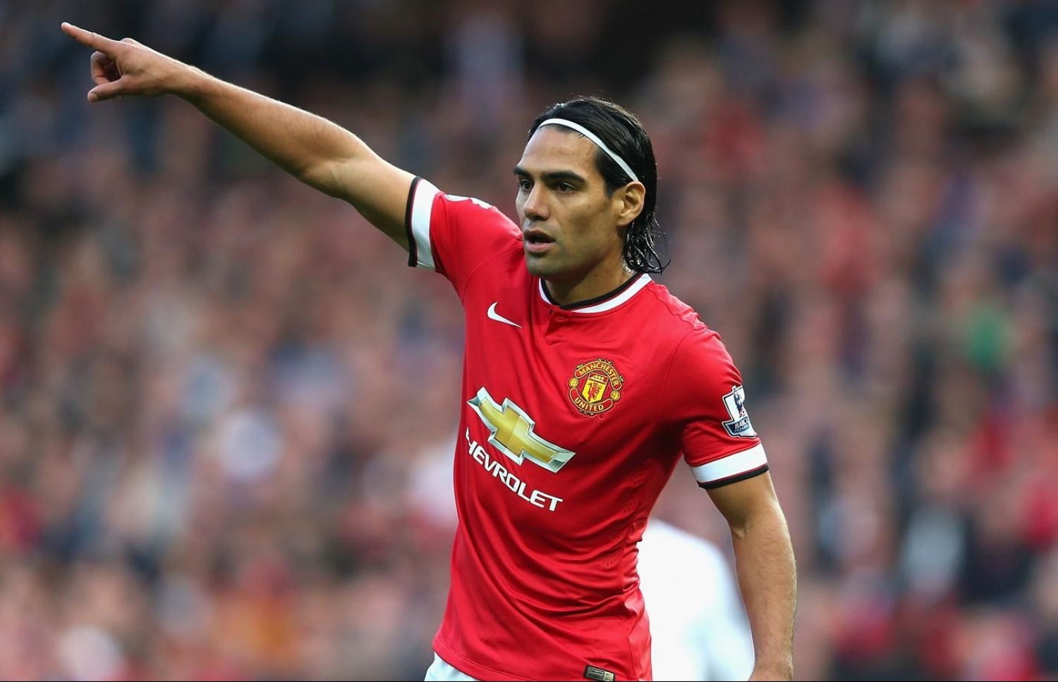 ޔުނައިޓެޑް މެޗެއްގެ ތެރެއިން ފަލްކާއޯ.-- ފޮޓޯ: ގެޓީއިމޭޖަސް