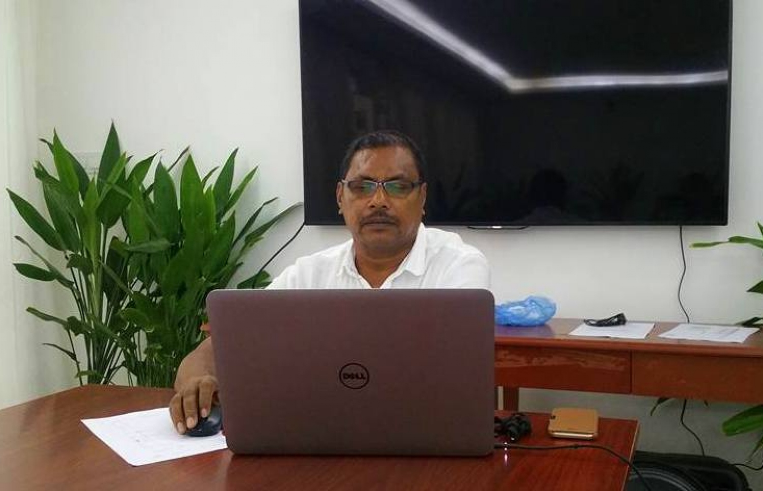 އީކްއޭޓަ ވިލެޖްގެ ރިސޯޓް މެނޭޖަރު ވަހީދު -- ފޮޓޯ: އަހުމަދު އަދުޝަން/ މިހާރު