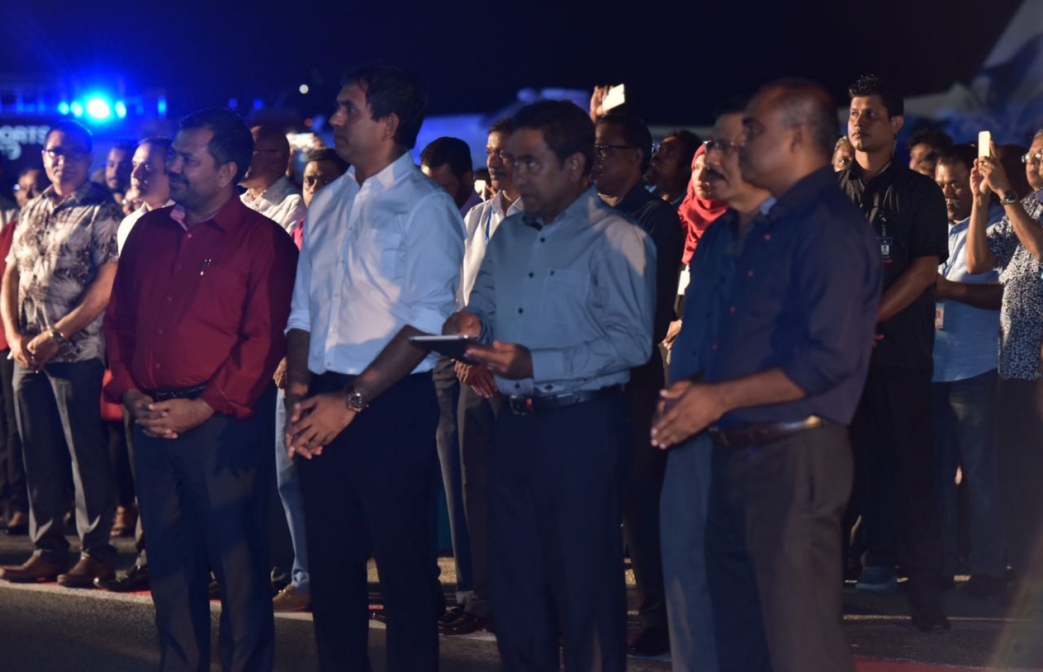 އިބްރާހިމް ނާސިރު އިންޓަނޭޝަނަލް އެއާޕޯޓުގެ ނަން ވެލާނާ އިންޓަނޭޝަނަލް އެއާޕޯޓުގެ ނަމަށް ބަދަލުކޮށް، އެ ނަމުގެ ދަށުން އެއާޕޯޓް ހިންގަން ފެށުން ރައީސް ޔާމީން މިރޭ އިފުތިތާހު ކޮށްދެއްވަނީ.-- ފޮޓޯ: މުހައްމަދު ޝަރުހާން/ މިހާރު