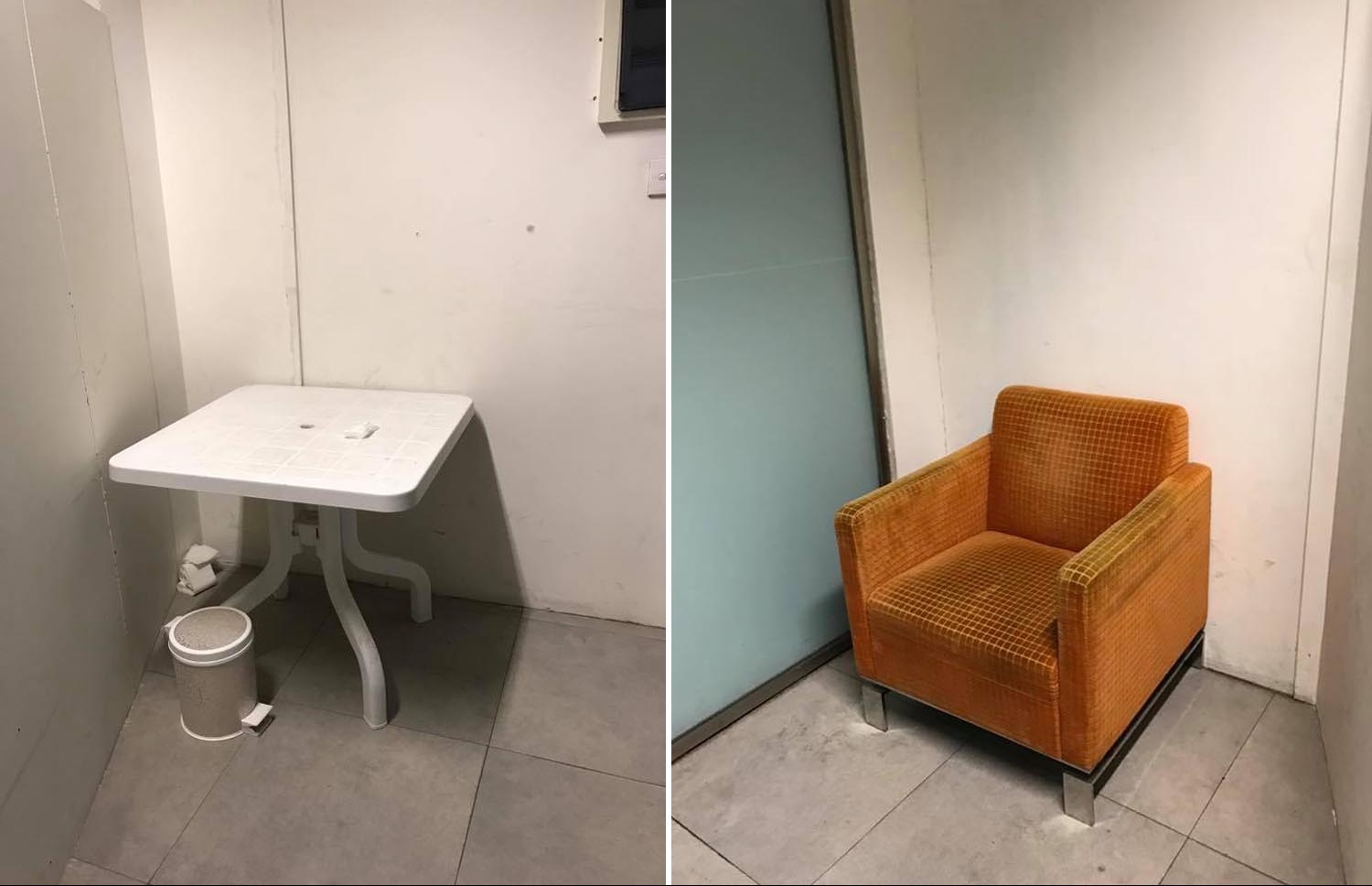 ވެލާނާ އިންޓަނޭޝަނަލް އެއާޕޯޓުގެ އެރައިވަލްގައި ކުރިން ހުރި ޅަދަރިމައިންގެ ކޮޓަރި. ފޮޓޯ: ޔުމްނާ އަލީ