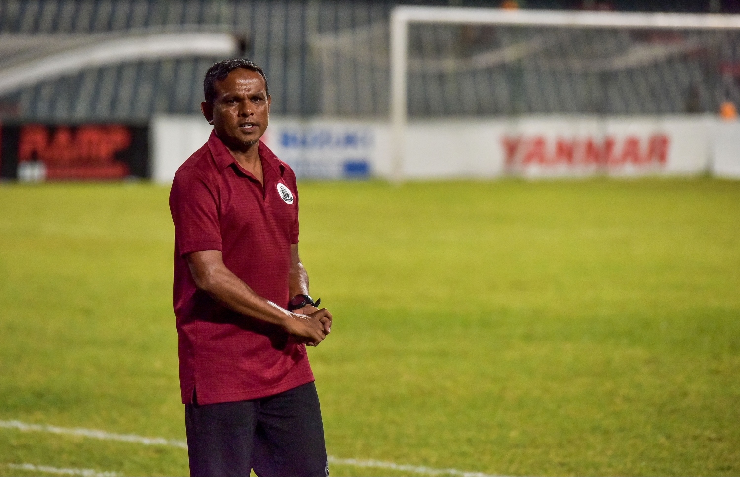 ވީކޭ ސްޕޯޓްސް ކްލަބުގެ ކޯޗު ޝާއްކޮ. --ފޮޓޯ: ނިޝާން އަލީ/ މިހާރު