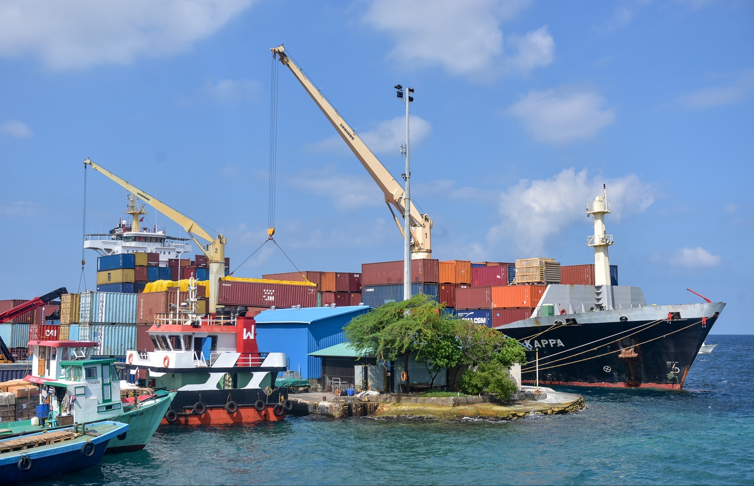 މާލޭ ވިޔަފާރި ބަނދަރު: ޗައިނާއިން ރާއްޖެ އަށް ކުރާ އިމްޕޯޓްގެ ނިސްބަތަކީ 16 ޕަސެންޓް --ފައިލް ފޮޓޯ/މިހާރު