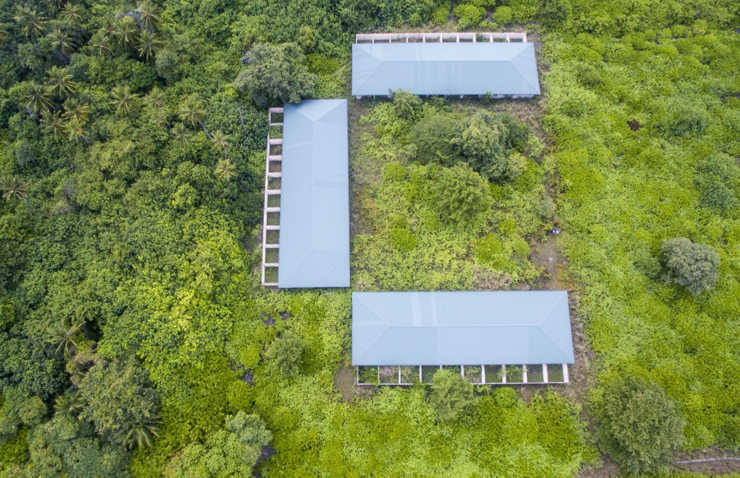 އުލިގަމު ސިޓީ ހޮޓަލުގައި ހިމެނޭ ބައެއް އިމާރާތްތައް: މިތަންތަން މިހާރު ވަނީ ވީރާނާވާން ދޫކޮށްލާފައި --ފޮޓޯ: އަބްދުﷲ އައުރާފް/މިހާރު