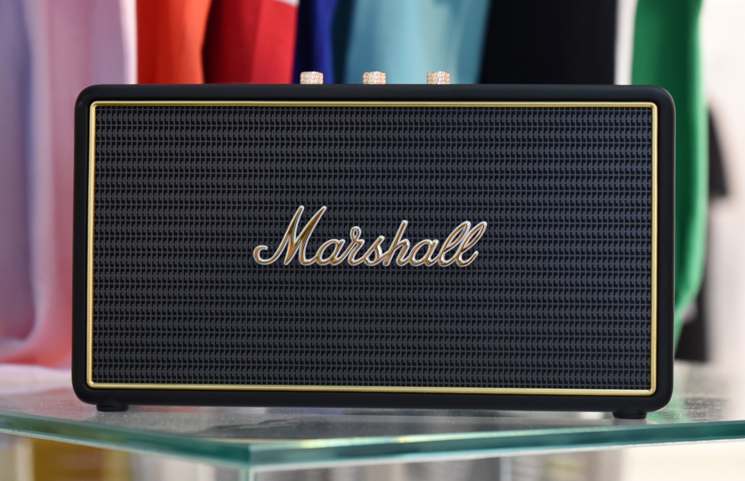 މާޝަލް ބްރޭންޑުގެ ސްޕީކަރެއް.-- ފޮޓޯ: ލެކިއުޓް