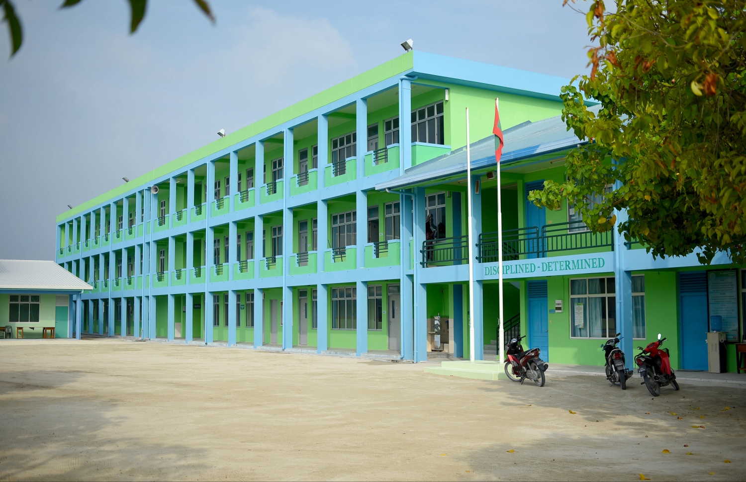 ހއ. ހޯރަފުށީގައި ހުންނަ ހއ. އަތޮޅު މަދަރުސާ. -- ފޮޓޯ: އަބްދުﷲ އައުރާފް/މިހާރު