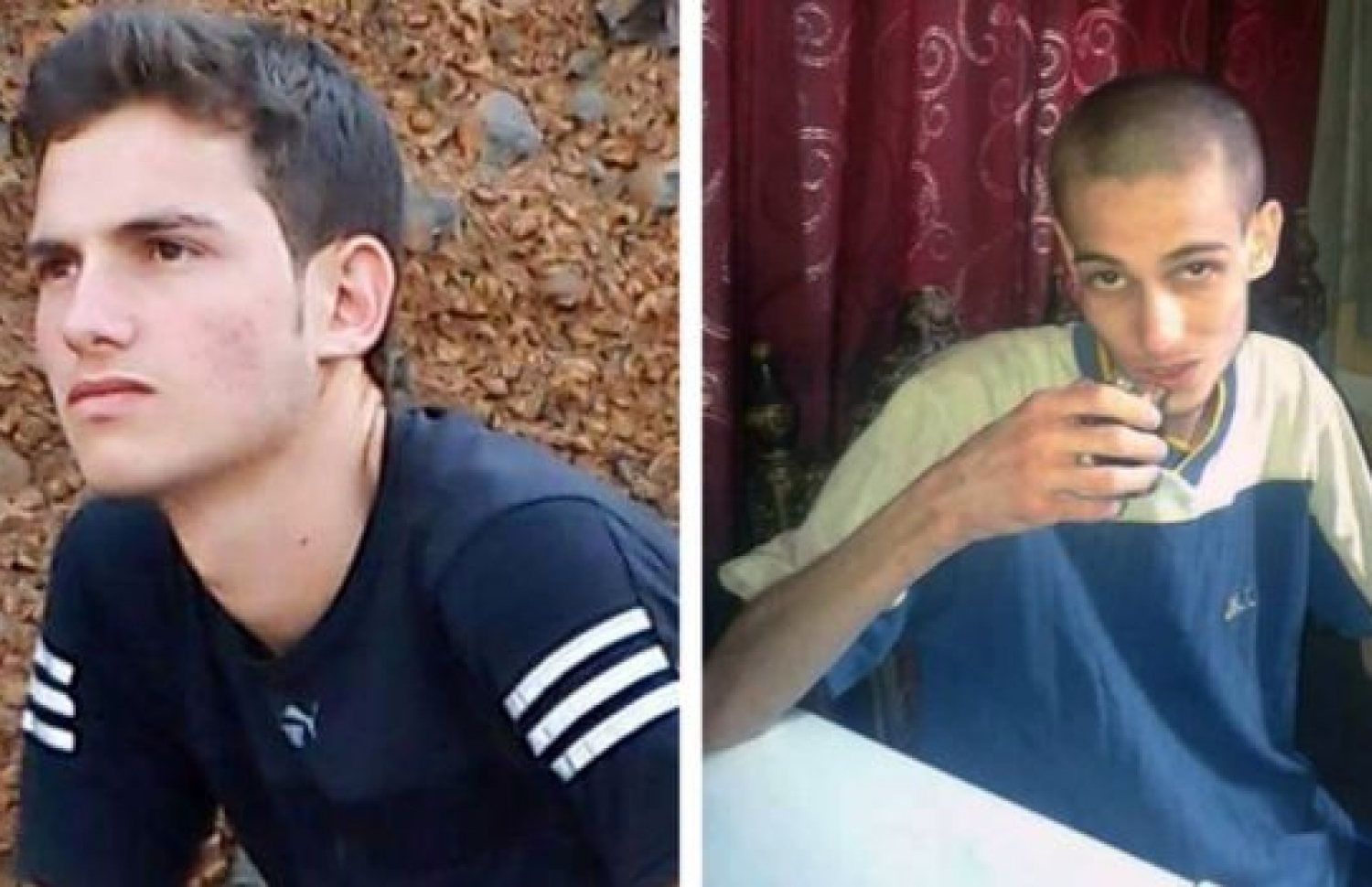 ސީރިއާގެ ސޭދްނަޔާ ޖަލުގައި ގައިދީއަކު ބަންދުކުރުމުގެ ކުރިން އަދި އޭނާ ޖަލުން ދޫކޮށްލި އިރު ހުރި ގޮތް.