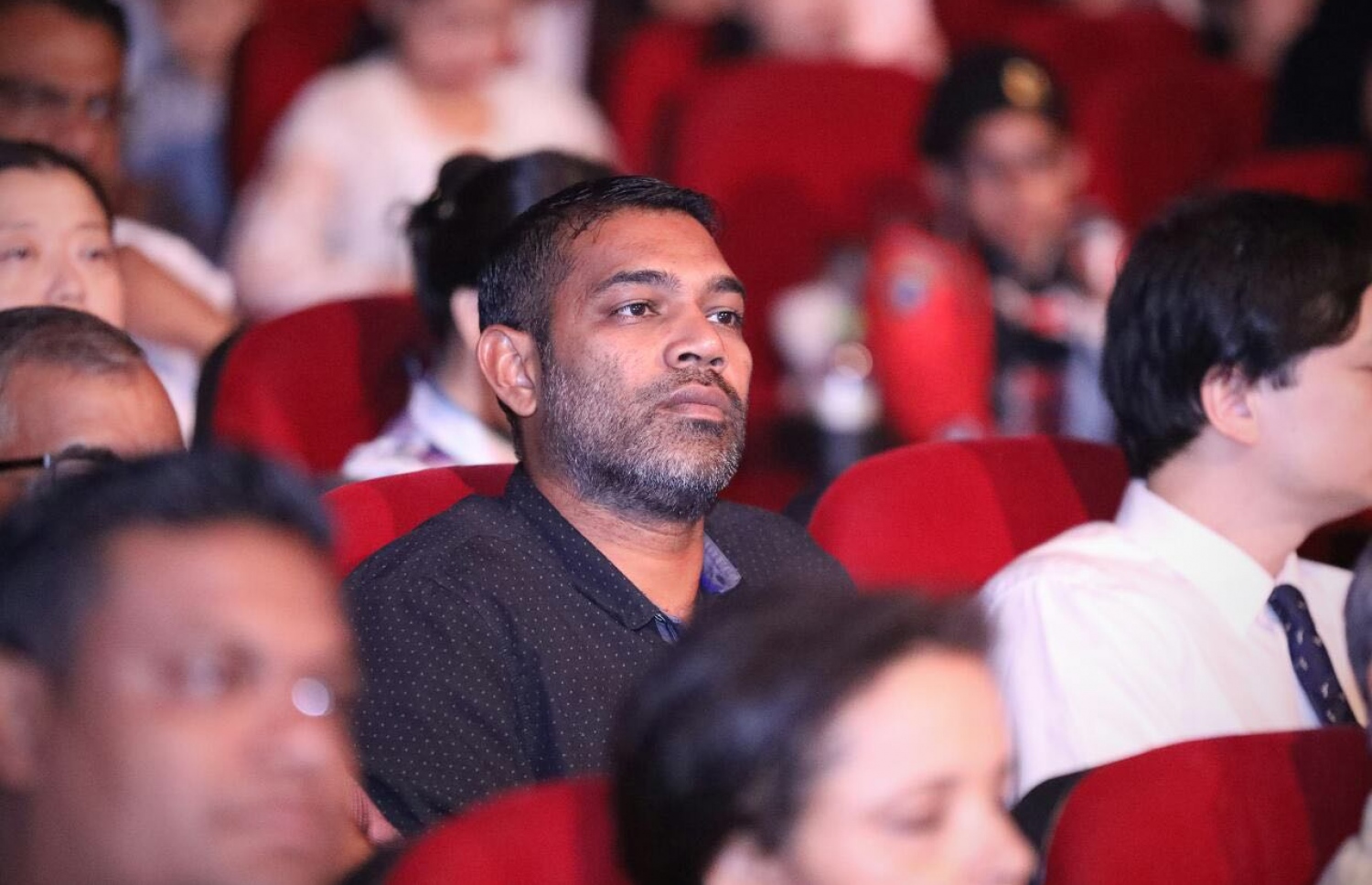 މާލެ: ފެބްރުއަރީ 7، 2017: ރާއްޖެ އާއި ޗައިނާއާ ދެމެދު ސިޔާސީ ގުޅުން ގާއިމްކުރިތާ 45 އަހަރު ފާހަގަކުރުމަށް އޮލިމްޕަހުގައި ބޭއްވި ހަފްލާގެ ތެރެއިން.-- ފޮޓޯ: ޔޫތު މިނިސްޓްރީ