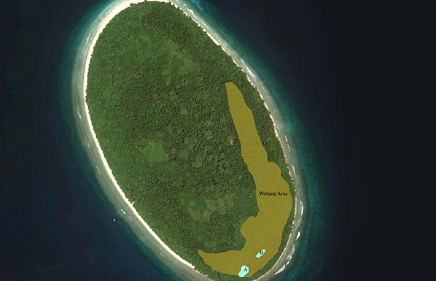 މިހާރު ފަޅުވެފައިވާ ހދ. ކޭލަކުނު: މި ރަށް ފަޅުވީ ކުރި ގަދަ ވިއްސާރައެއްގެ ސަބަބުން ކަމަށް ބުނެ އުޅޭ- ފޮޓޯ/ ބްލޫޕީސް މޯލްޑިވްސް