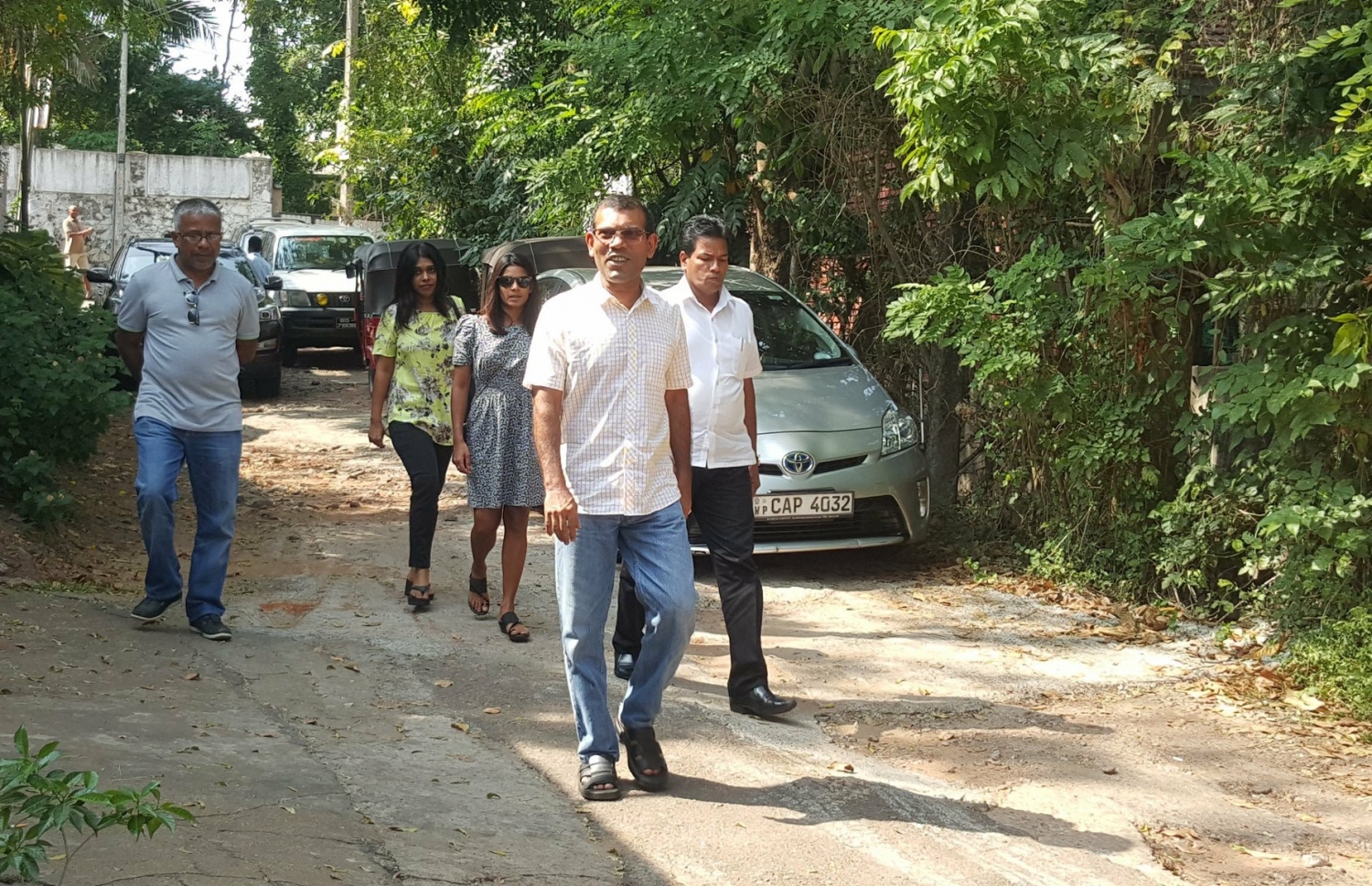 ކުރީގެ ރައީސް ނަޝީދު ލަންކާގައި: މިހާރު ގިނައިން އުޅުއްވަނީ ލަންކާގައި.