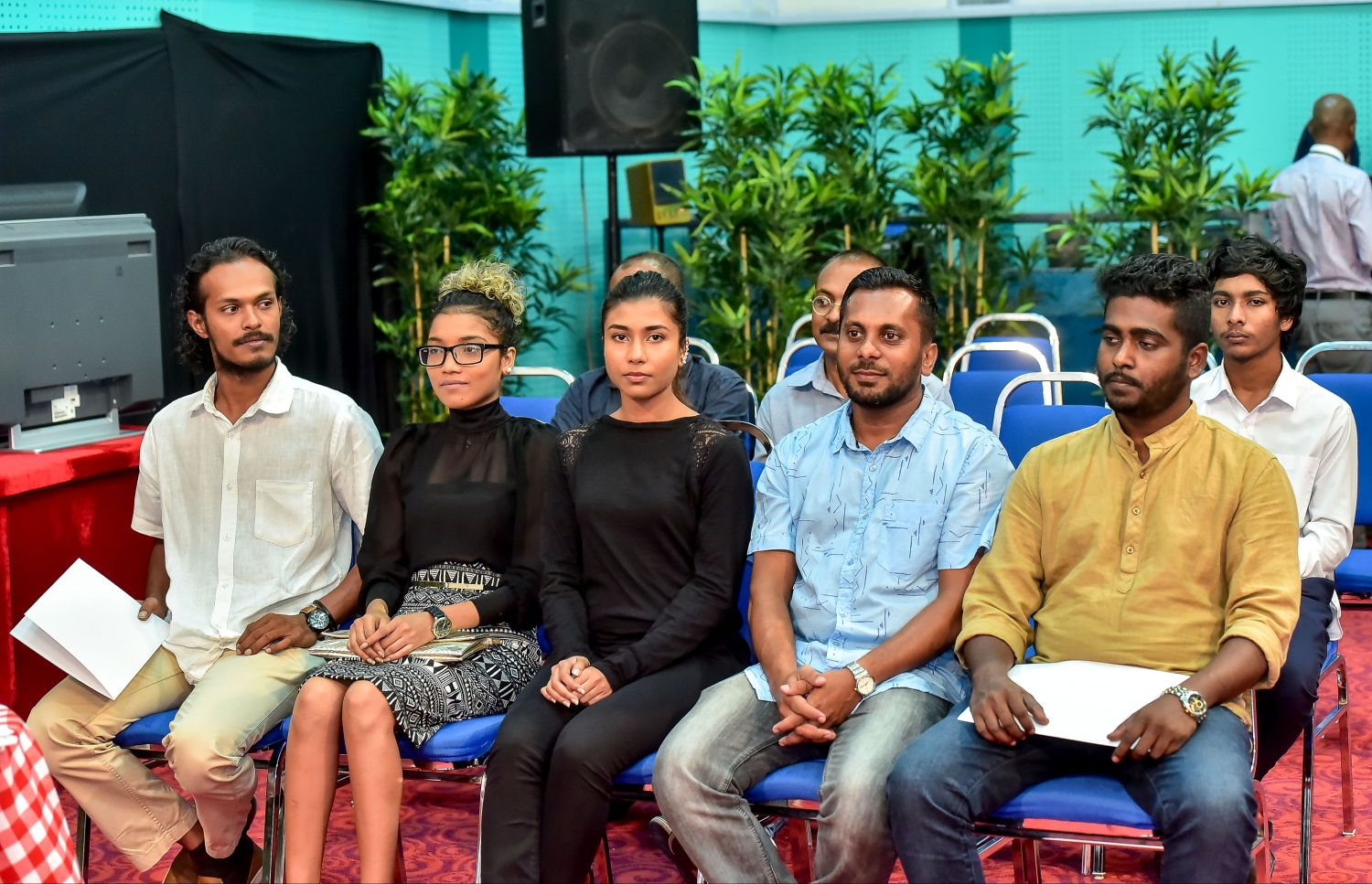 "އިލް ނޮައިސް" ގެ ޓްރެއިލާ އާއި ޕޯސްޓަރު ލޯންޗިންގެ ތެރެއިން.---ފޮޓޯ: ނިޝާން އަލީ/މިހާރު