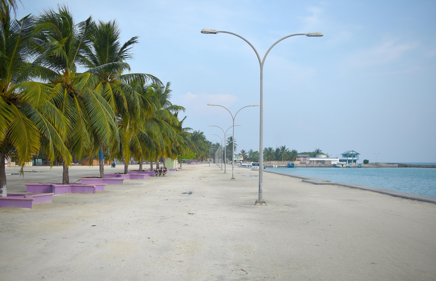 ހއ. ހޯރަފުށީ ބަނދަރު ސަރަހައްދު. މިއީ ރަނގަޅު ފެންވަރަކަށް ހަދާފައިވާ ބޮޑު ބަނދަރެއް. -- ފޮޓޯ: އަބްދުﷲ އައުރާފް/މިހާރު