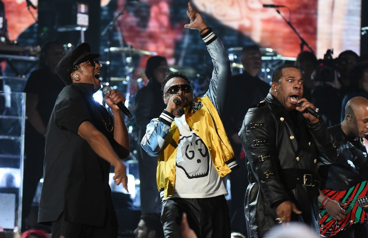 ލޮސް އެޖެލިސް، ކެލިފޯނިއާ: ފެބްރުއަރީ 12، 2017: ގްރެމީ އެވޯޑްސް ހަފްލާގައި ލަވަކިޔުންތެރިޔާ އެންޑާސަން ޕާކް(ވ) ޕާފޯމް ކުރަނީ.-- ފޮޓޯ: އޭއެފްޕީ