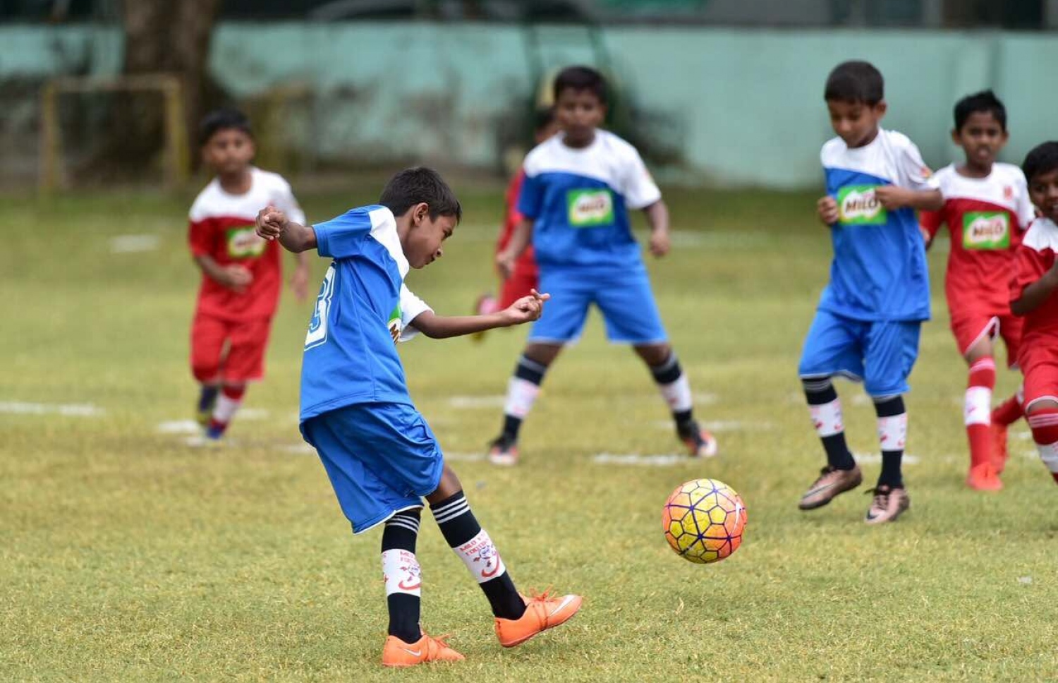 މައިލޯ ކިޑްސް ފިއެސްޓާގެ މެޗެއްގެ ތެރެއިން.-- ފޮޓޯ: ނިޝާން އަލީ/ މިހާރު