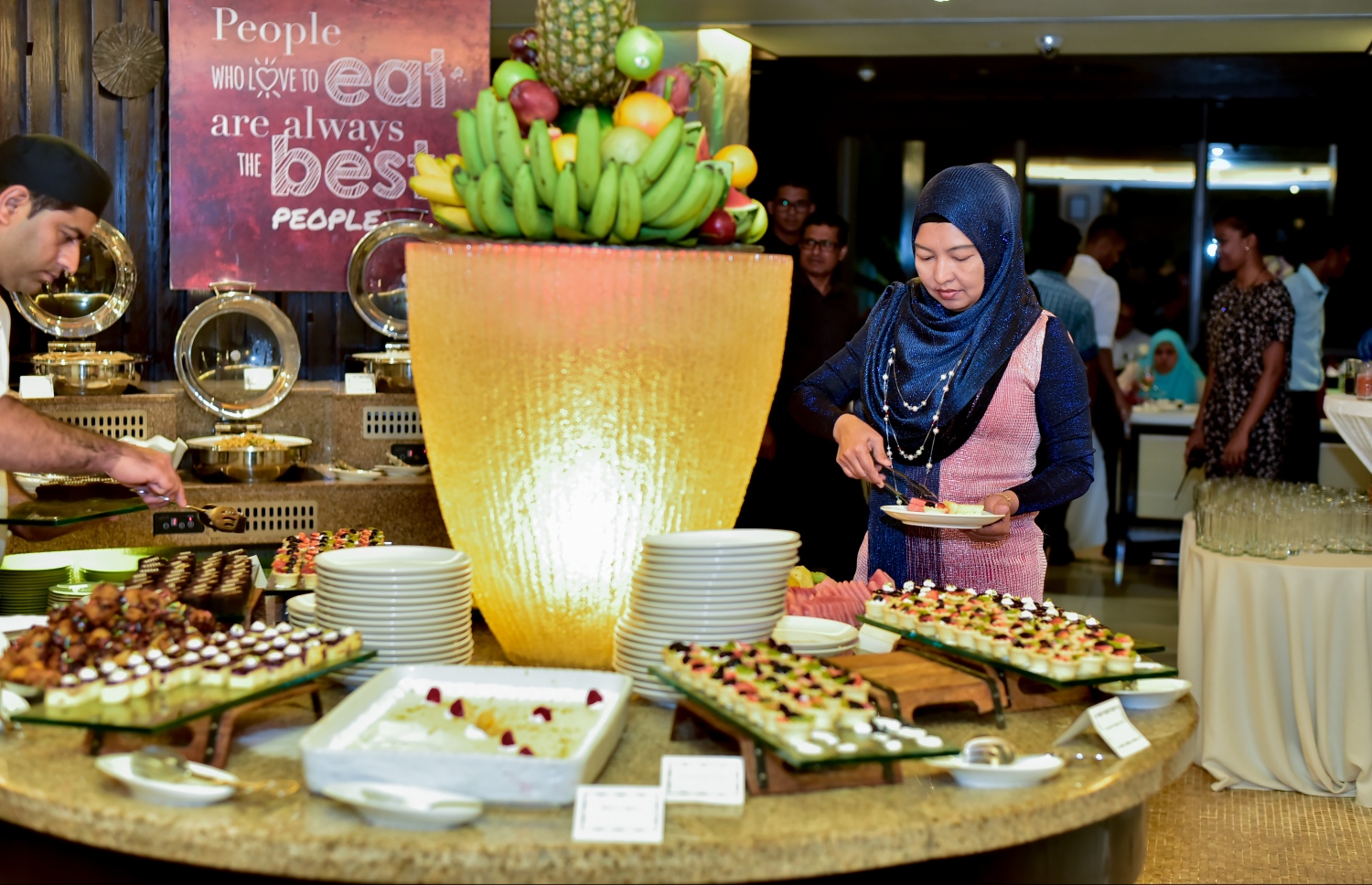 މާލެ: ފެބްރުއަރީ 17، 2017- ޔޫތު އެންޑް ސްޕޯޓްސް މިނިސްޓަރު އިރުތިޝާމާއި ހުޅުދޫ ދާއިރާގެ މެމްބަރު މުހައްމަދު ޝާހިދުގެ ކައިވެނީގެ ހަފުލާގެ ތެރެއިން.---ފޮޓޯ: ނިޝާން އަލީ/މިހާރު