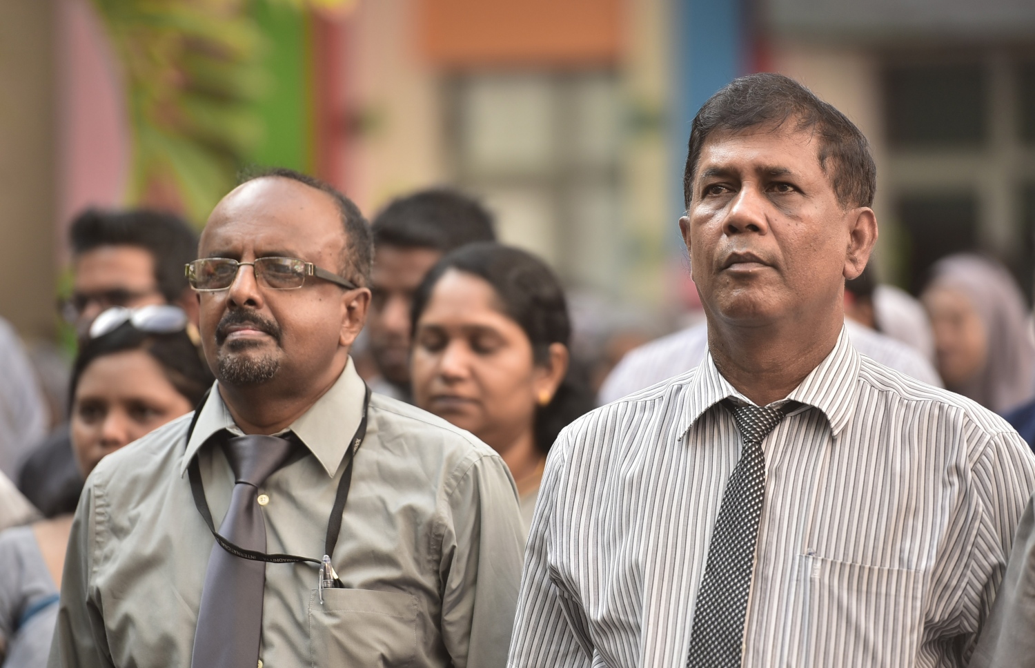 ފެބްރުއަރީ 21، 2017- އަހްމަދިއްޔާ އިންޓަނޭޝަނަލް ސްކޫލުގެ 35 ވަނަ އަހަރީ ދުވަސް ފާހަގަ ކުރުމަަށް އެ ސުކޫލްގައި ބޭއްވި ހާއްސަ އެސެމްބްލީގެ ތެރެއިން.---ފޮޓޯ: ހުސެއިން ވަހީދު/މިހާރު