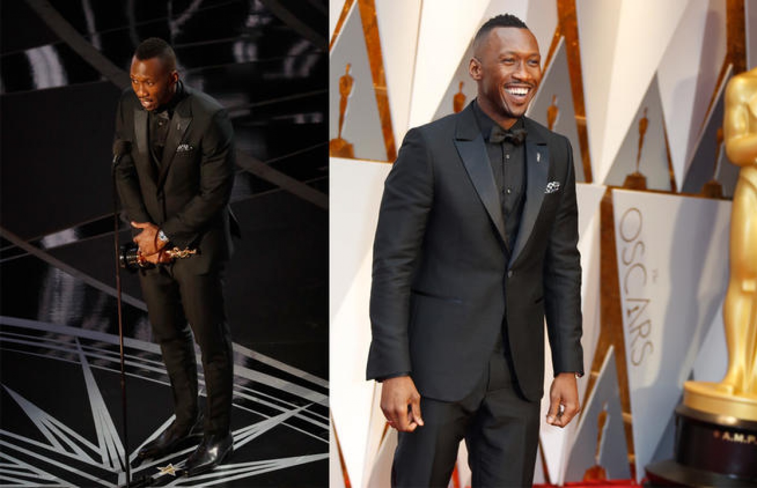 މޫންލައިޓްގެ ބަތަލާ މަހަރްޝާލާ އަލީ ލައިގެން ހުރި ނަލަ ކަޅު ސޫޓު