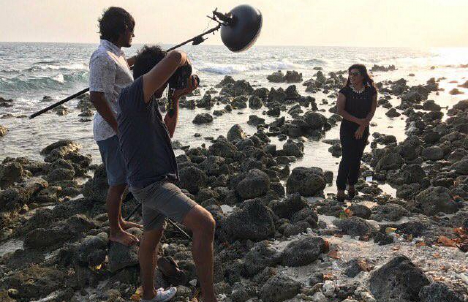 ބަތޮލާ އަދި ނެށުންތެރިޔާ ސުނީތާ އަލީގެ ފޮޓޯ ޝޫޓިންއެއް -- ފޮޓޯ: ސުނީތާގެ ފޭސްބުކް ޕޭޖް