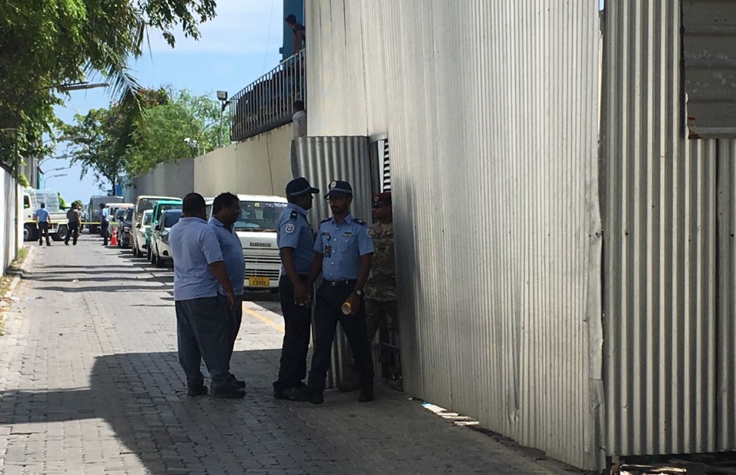 ގޮވި ޓްރާންސްފޯމަރު ހުރި ތަން ފުލުހުން ބަލަހައްޓަނީ