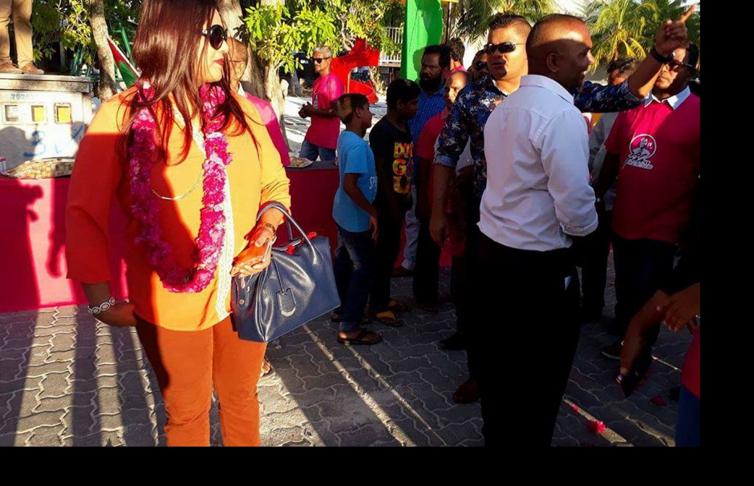 ޔޫތު މިނިސްޓަރު އިރުތިޝާމްގެ މިއަދު ހުޅުދޫގައި. ފޮޓޯ: ކިޔުންތެރިއެއް