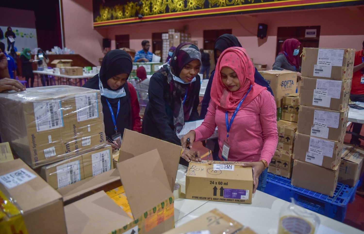 ހުމުގެ ރޯގާއާ ގުޅިގެން އެސްޓީއޯ އިން ހުޅުވި އެމަޖެންސީ ޑިސްޓްރިބިއުޝަން ސެންޓަރު