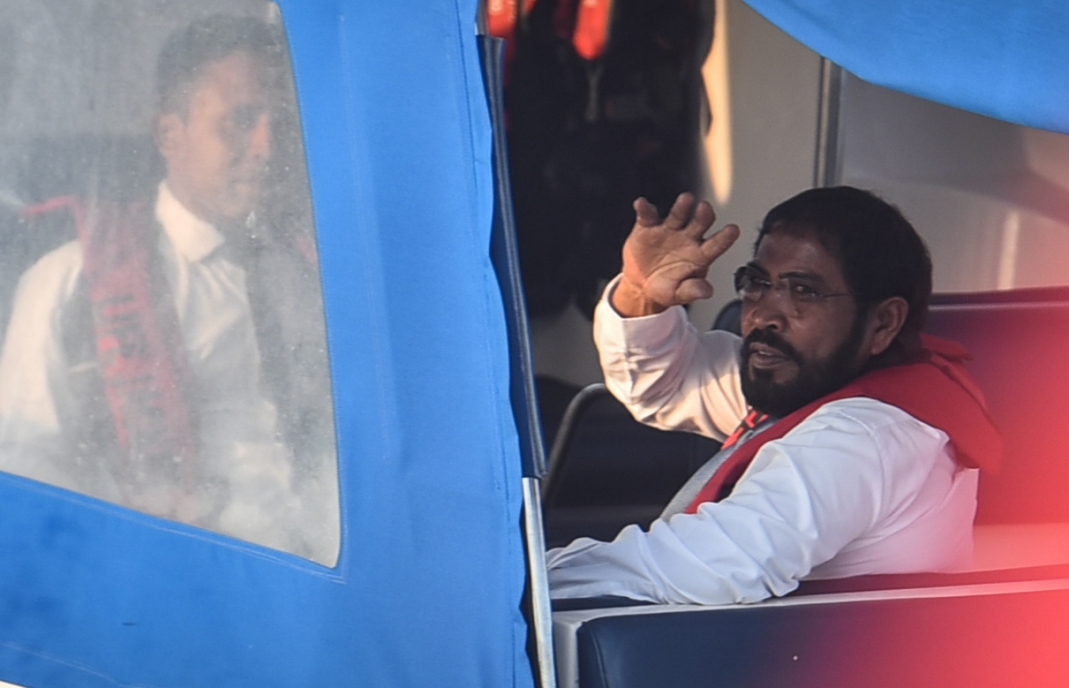 ގާސިމްގެ ބަންދުގެ މުއްދަތު ޖެހުމަށް ފަހު މިދިޔަ ހުކުރުދުވަހު އޭނާ ދޫނިދޫ އަށް ގެންދަނީ. --މިހާރު ފޮޓޯ: ހުސެއިން ވަހީދު