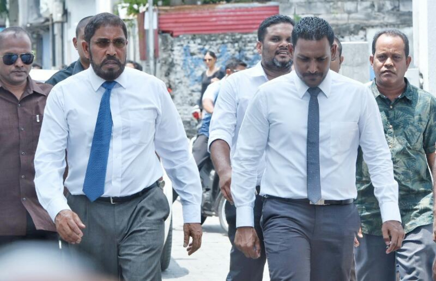 ގާސިމް އިއްޔެ ކޯޓަށް ހާޒިރު ވަނީ -- ފައިލް ފޮޓޯ/ މިހާރު