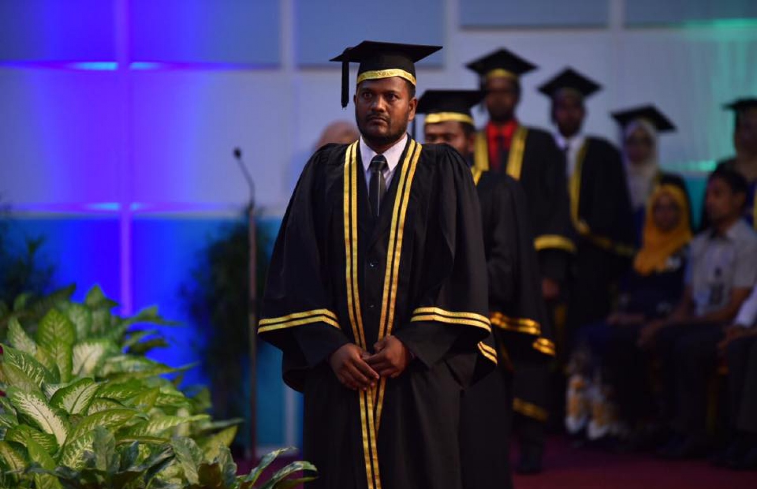 މާލެ: އޭޕްރީލް 16، 2017- އެމްއެންޔޫގެ ދަރިވަރުން ދަސްވެނިވުމުގެ ހަފުލާގެ ތެރެއިން.---ފޮޓޯ: އެމްއެންޔޫ ފޭސްބުކް ޕޭޖް